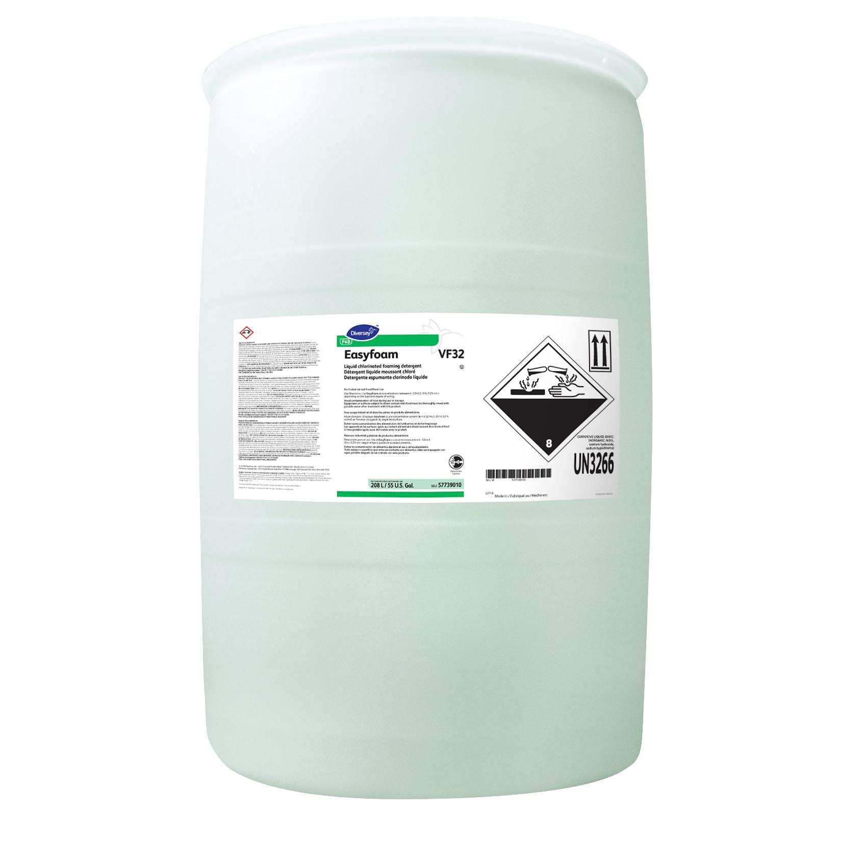 Detergent lichid clorinat Easyfoam Diversey 200L Diversey